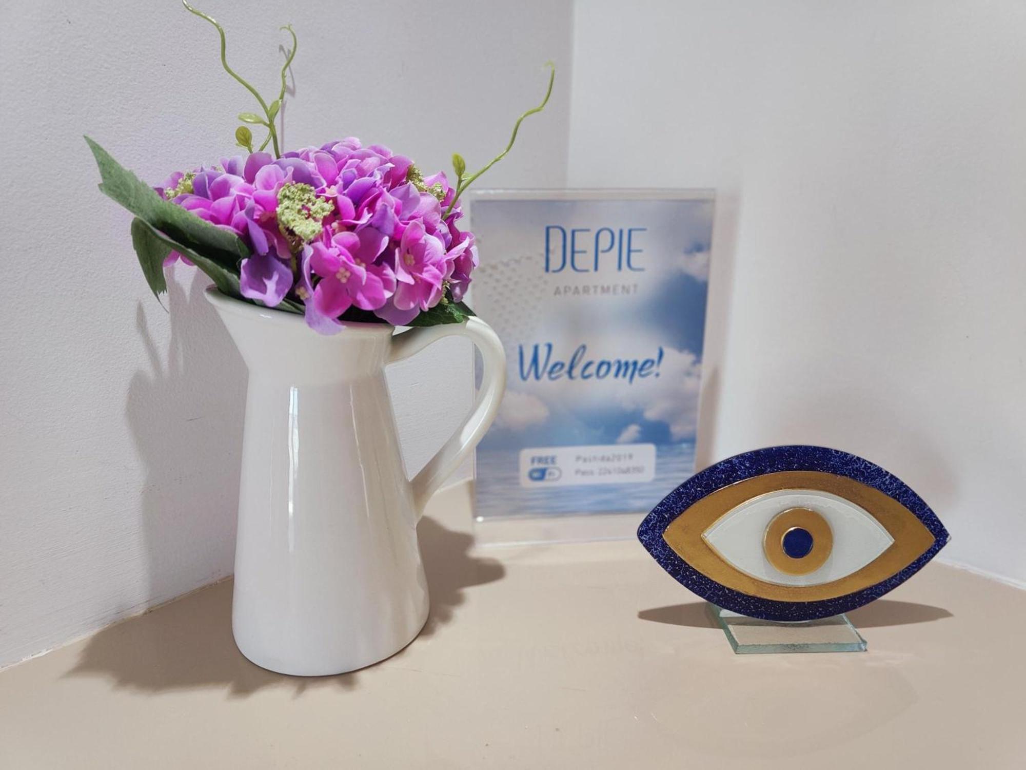 Depie Luxury Apartment In Pastida Bagian luar foto